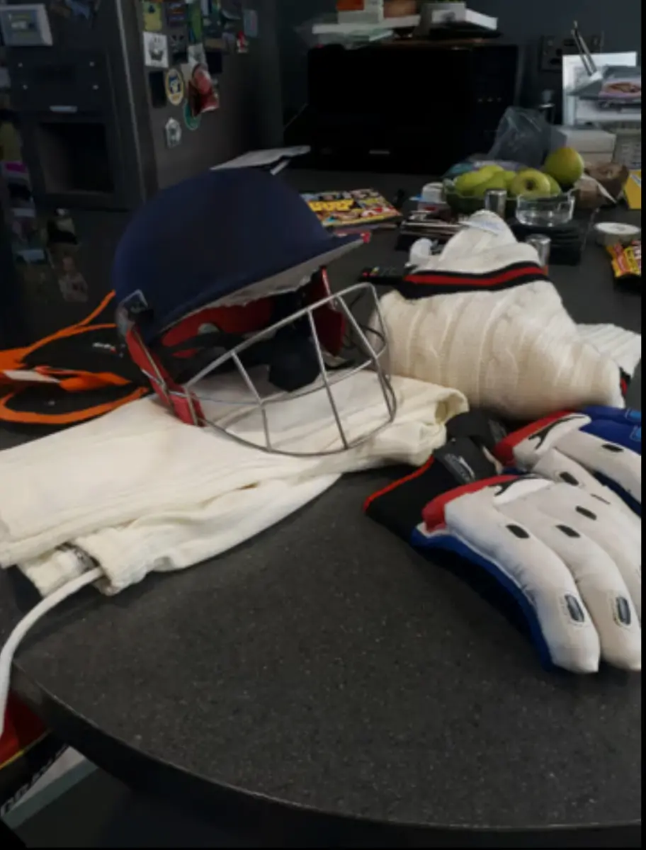 Boys cricket sports cricket equipment