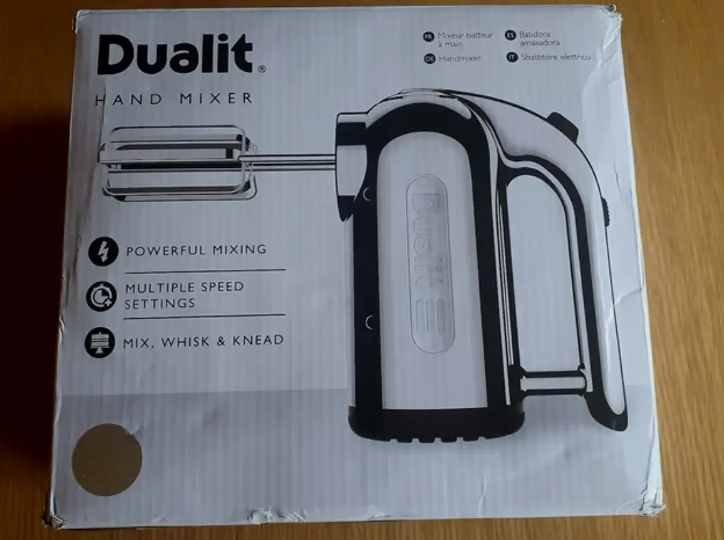 Dualit Chrome Hand Mixer *Brand new and boxed*