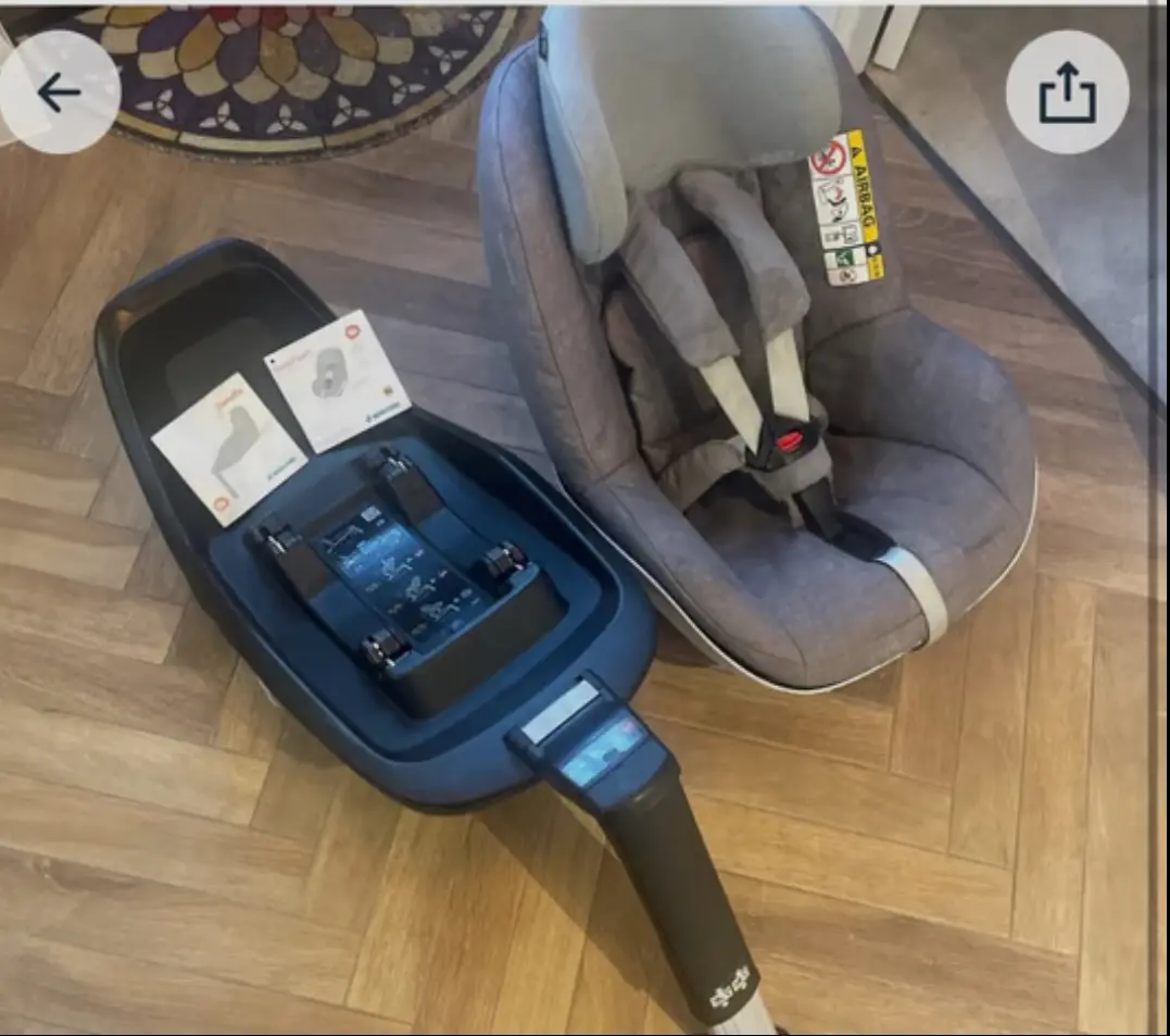 Maxi Cosi 2 Way Pearl baby kids toddler Car Seat W