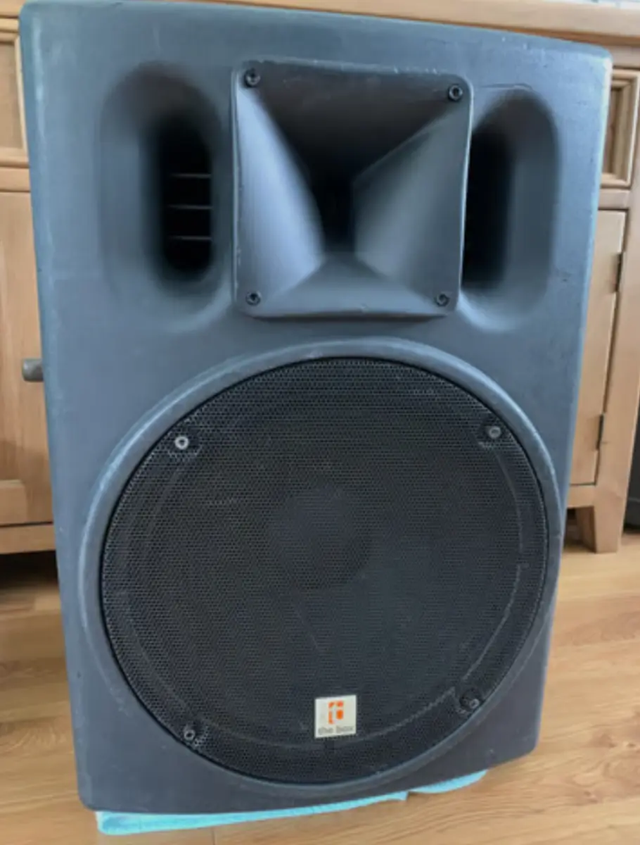 The box PA502A active 400 W PA speaker from Thoman