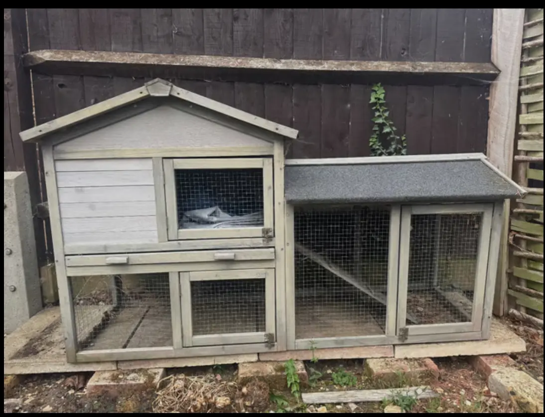 Rabbit Hutch & Equipment