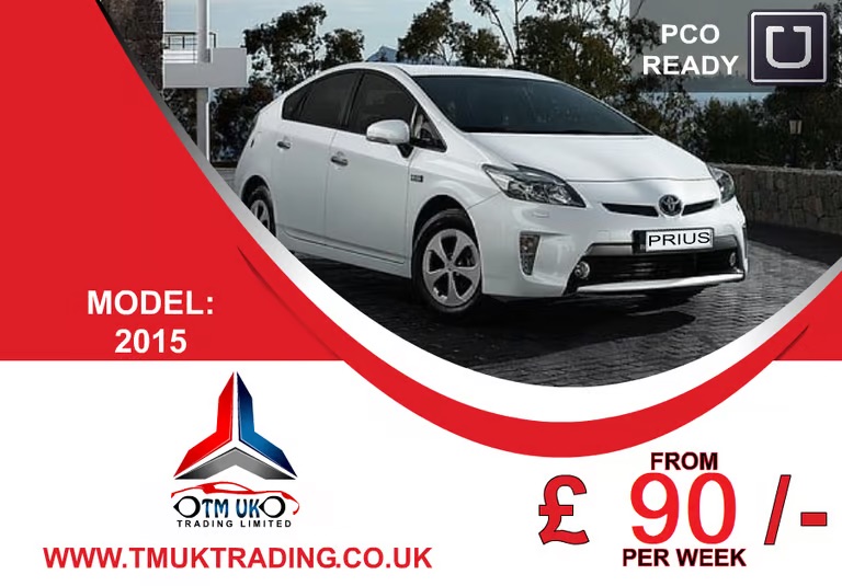 PCO CAR HIRE TOYOTA PRIUS HYBRID
